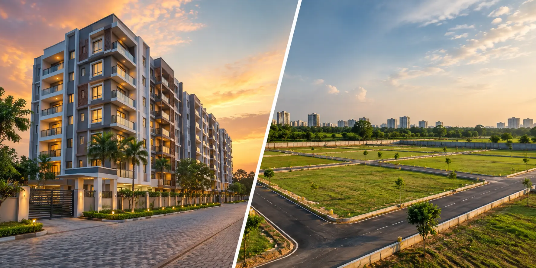 Plot vs Flat in 2026: Which Is a Better Investment for Your Future?