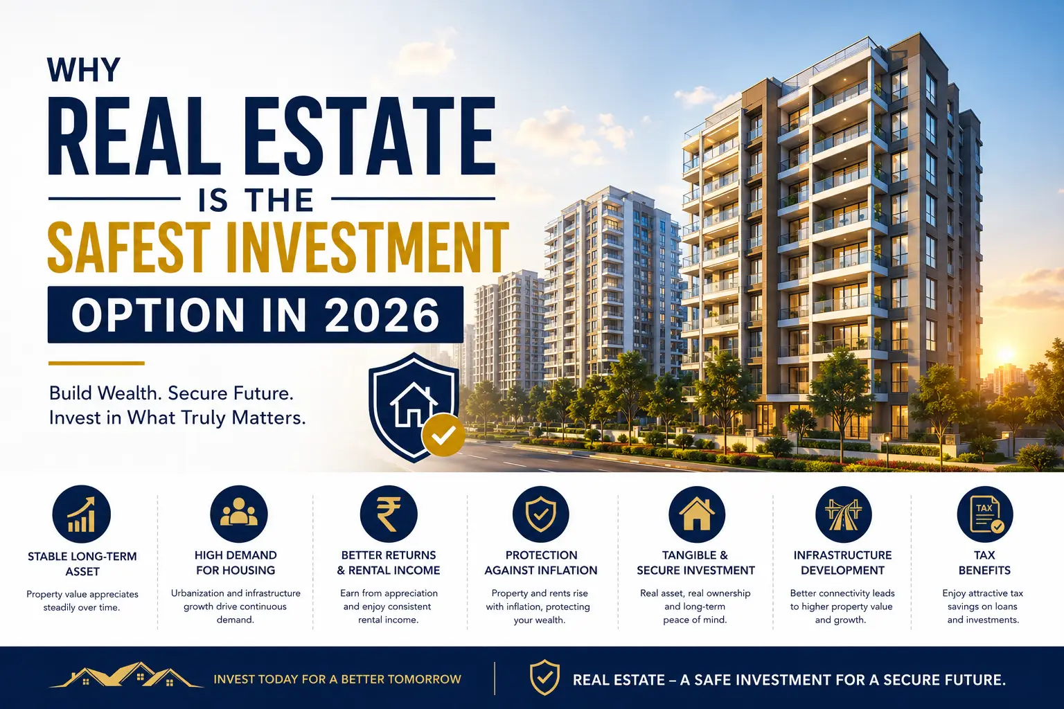 Why Real Estate is the Safest Investment Option in 2026